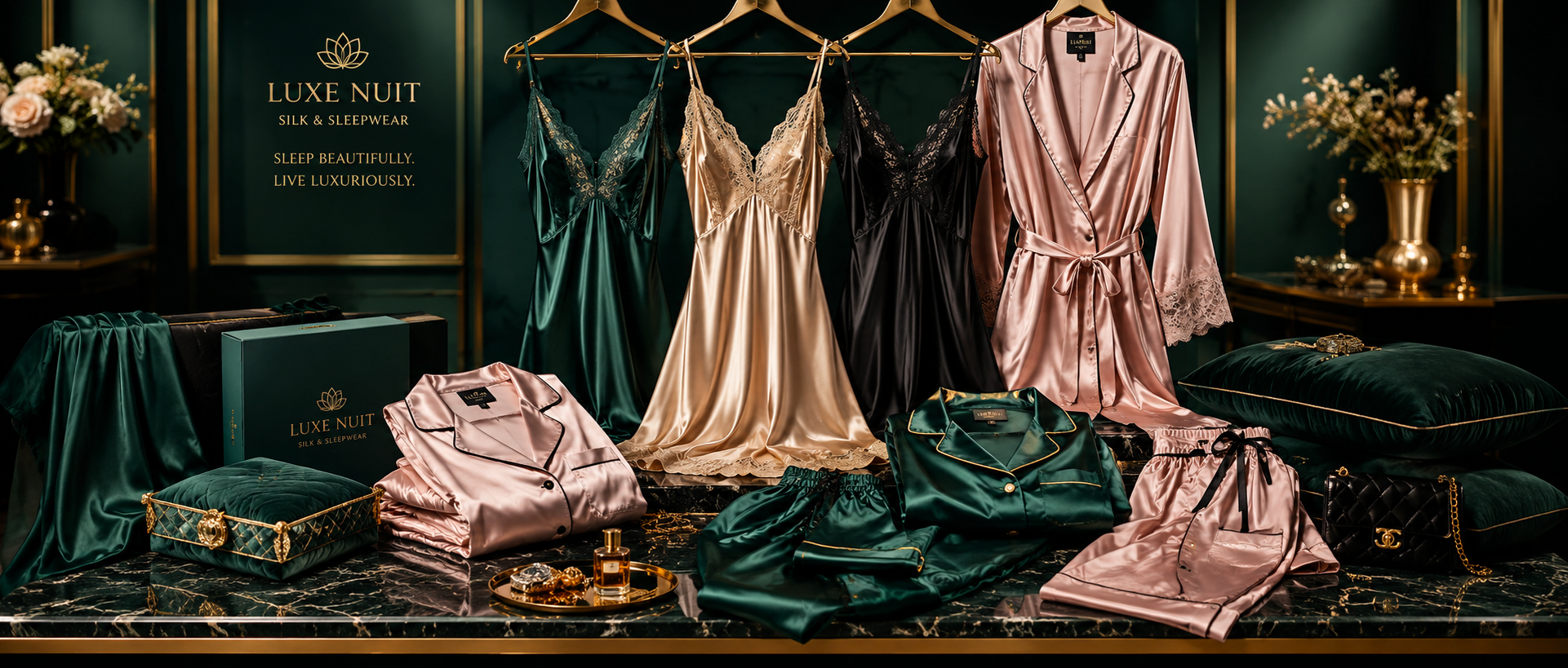 Sleepwear & Silk Slips